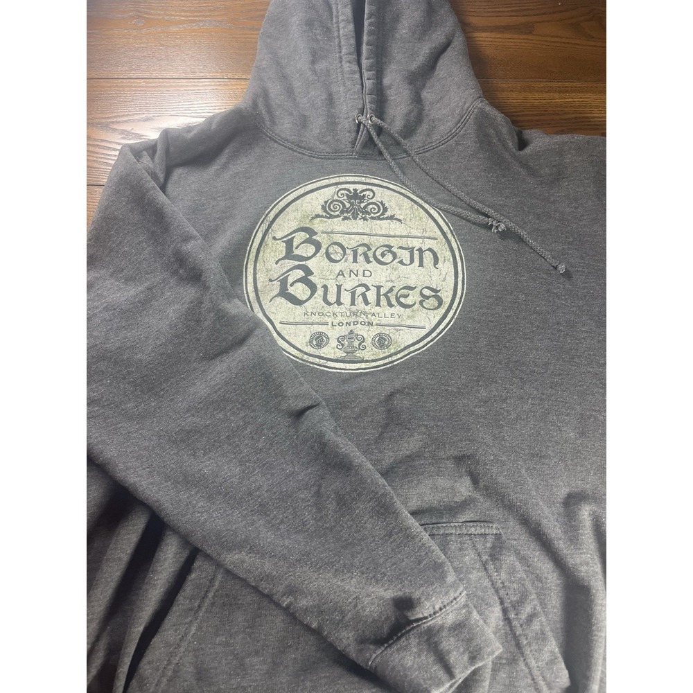 Wizard of World Of Harry Potter Universal Studios Borgin and Burkes Hoodie SZ XL